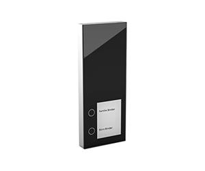 DoorLine Telegärtner Electronic Station de Porte Intelligente pour système TK/Fritz!Box/Routeur à interphone de Porte, Extensible à Un interphone vidéo, 220 x 85 x 21 mm