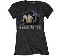 Doors - the - T-Shirt # L Black Femmina # Vintage Field [Import]