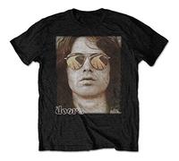 Doors the - T-Shirt # L Unisex Black # Jim Face [Import]