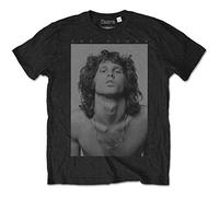 Rock Off Trade T-shirt The Doors Jim Beads Boyfriend M Noir Unisexe Import