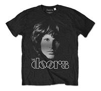 Doors - the - T-Shirt # M Black Unisex # Jim Halftone [Import]