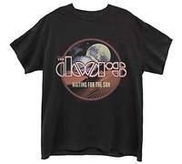 Doors - the - T-Shirt # S Unisex Black # Waiting for The Sun [Import]