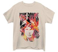 Doors - the - T-Shirt # S Unisex Neutral # Jim Face Fire [Import]