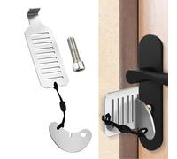 doorSecurity Lock - Travel Portable doorLocker Device, Strong Latch Safety System, Compact Anti Protection Tool, Easy Install Safety Aid | Apartment Hotel Home Room Temporary Security