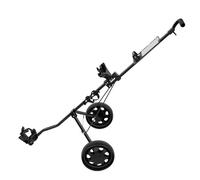 Doorslay Chariot de Golf Chariot de Golf Caddy Pliable à 2 Roues Sangle Réglable Pliable en Un Panneau Multifonction Léger pour Le Stockage et (2 Roues)