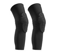 Doorslay Manchons de Jambe Antidérapants pour Enfants avec Genouillères de Protection pour Basket-Ball, Volley-Ball, Patinage