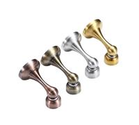 Doorstop, Butée de porte hydraulique noire en acier inoxydable, installation facile, fixation magnétique sécurisée, compatible avec le bois. ，of the door