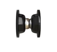 Doorstop, Butée de porte magnétique courte, anti-collision et coupe-vent, sans perçage, silencieuse, à ventouse en silicone ，of the door(GRAY)