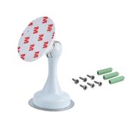 Doorstop, Butée de porte magnétique en acier inoxydable, autocollante, fixation invisible, for sol ou mur, sans clous ，of the door(B)