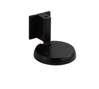 Doorstop, Butée de porte réglable coupe-vent, mécanique, autobloquante, support robuste en alliage de zinc, quincaillerie de verrouillage ，of the door(Normal Black)