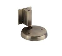 Doorstop, Butée de porte réglable coupe-vent, mécanique, autobloquante, support robuste en alliage de zinc, quincaillerie de verrouillage ，of the door(Normal Green bronze)