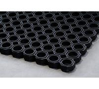Doortex Octomat Tapis d'entrée d'extérieur résistant aux intempéries Noir 80 x 60 cm