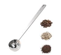 Doosu Cuillère Doseuse Café à Long Manche, Acier Inoxydable 18/8, 21cm/15ml | Extra Longue Measuring spoon à Epices en Métal, pour Café Moulu Espresso poudre de protéine thé, 1 Cuillère à Soupe/15 gramme