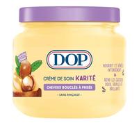 DOP Crème Soin Sans Rinçage Karité Cheveux Bouclés Frisés Secs 340ml