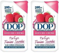 Dop Douche Crème Parfum Fraises Sucrées 290ml (Lot De 2)