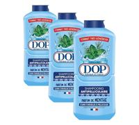 DOP Shampooing Antipelliculaire Sans Silicone pH Doux Parfum de Menthe Cuir Chevelu à Pellicules Format Très Généreux 500ml (Lot de 3)