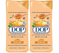 DOP Shampooing Cheveux abimés au miel 400ml (Lot de 2)
