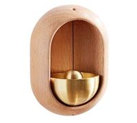 Dopamine Cloche de Porte D'Entrée Japonaise en Bois Carillon Éolien Décoratif sans en Forme D'Oiseau Décoration D'Intérieur Ouverture de Suspendue B