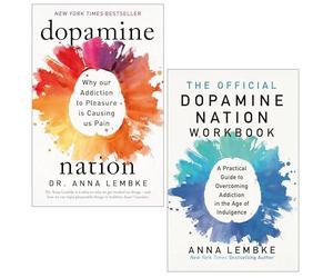 Dopamine Nation and The Official Dopamine Nation Workbook 2 Books Set by Dr Anna Lembke