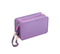 Dopamine Voyage Silicone Étanchéité Trousse de Maquillage avec Porte Clef Tressé et Fermetures Éclair/Femme Lass/Miroir/Vernis à Ongles/Rouge à Lèvres/Écouteurs/Sac à Main