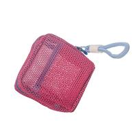 Dopamines Sac de rangement de maquillage à texture douce pour organiser les cosmétiques et les soins de la peau, b