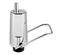 DOPBENT Pompe hydraulique pour chaise de coiffeur, 11 cm, hauteur réglable, chaise de coiffeur rotative à 360°, charge maximale : 200 kg