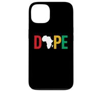 Dope Africa Map Juneteenth Pan African Pride Coque pour iPhone 13