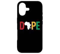 Dope Africa Map Juneteenth Pan African Pride Coque pour iPhone 17