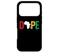 Dope Africa Map Juneteenth Pan African Pride Coque pour iPhone 17 Pro