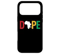 Dope Africa Map Juneteenth Pan African Pride Coque pour iPhone 17 Pro Max