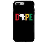 Dope Africa Map Juneteenth Pan African Pride Coque pour iPhone 7 Plus/8 Plus