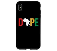 Dope Africa Map Juneteenth Pan African Pride Coque pour iPhone XS Max