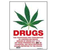 Dope - Avis sur les drogues - Poster imprimé 40x50 cm
