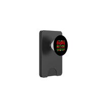 Dope Black Assistant Coach Proud Black Carrière Professionnelle PopSockets PopWallet pour MagSafe