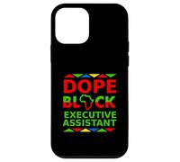 Dope Black, Assistante de Direction, fière d'être Une Professionnelle Noire Coque pour iPhone 12 Mini