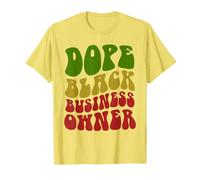 DOPE BLACK BUSINESS PROPRIETAIRE Future Entrepreneur Afro Fille Enfants T-Shirt