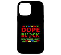 Dope Black, claveciniste, Clavecin Afro-américain Coque pour iPhone 13 Pro Max