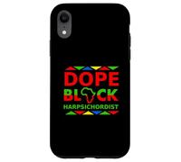 Dope Black, claveciniste, Clavecin Afro-américain Coque pour iPhone XR