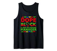Dope Black Client Relations Manager Fier Succès Client Débardeur