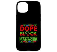 Dope Black Customer Success Manager Fier Relations avec Les Clients Coque pour iPhone 15 Plus