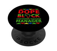Dope Black Customer Success Manager Fier Relations avec Les Clients PopSockets PopGrip Adhésif