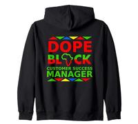 Dope Black Customer Success Manager Fier Relations avec Les Clients Sweat à Capuche