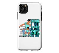 Dope Black Dreads Dad Father Son Dab Dabbin Pères Garçons Hommes Coque pour iPhone 11 Pro Max