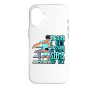 Dope Black Dreads Dad Father Son Dab Dabbin Pères Garçons Hommes Coque pour iPhone 16