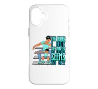 Dope Black Dreads Dad Father Son Dab Dabbin Pères Garçons Hommes Coque pour iPhone 16 Plus