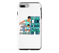 Dope Black Dreads Dad Father Son Dab Dabbin Pères Garçons Hommes Coque pour iPhone 7 Plus/8 Plus