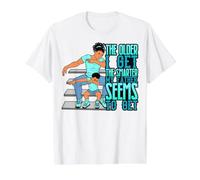 Dope Black Dreads Dad Father Son Dab Dabbin Pères Garçons Hommes T-Shirt Graphique avec Valeur, Homme, Blanc, M