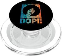 Dope Black Girl Magic Black Queen Goddess PopSockets PopGrip pour MagSafe