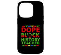 Dope Black History Professor to School Career Pride Job Coque pour iPhone 14 Pro