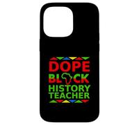 Dope Black History Professor to School Career Pride Job Coque pour iPhone 14 Pro Max